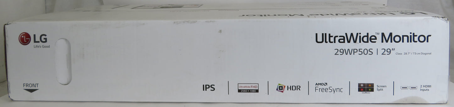 Open Box LG 29WP50S 29" AMD FreeSync UltraWide FHD IPS LCD HDMI Monitor