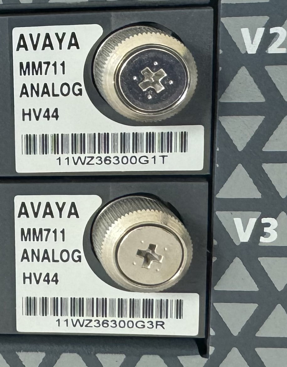 Avaya G430 Media Gateway w/ modules 2xMM711 Analog HV44 1x MM710B E1/T1 HV14