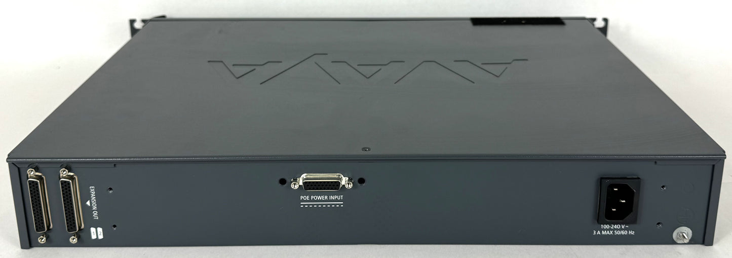 Avaya G430 Media Gateway w/ modules 2xMM711 Analog HV44 1x MM710B E1/T1 HV14