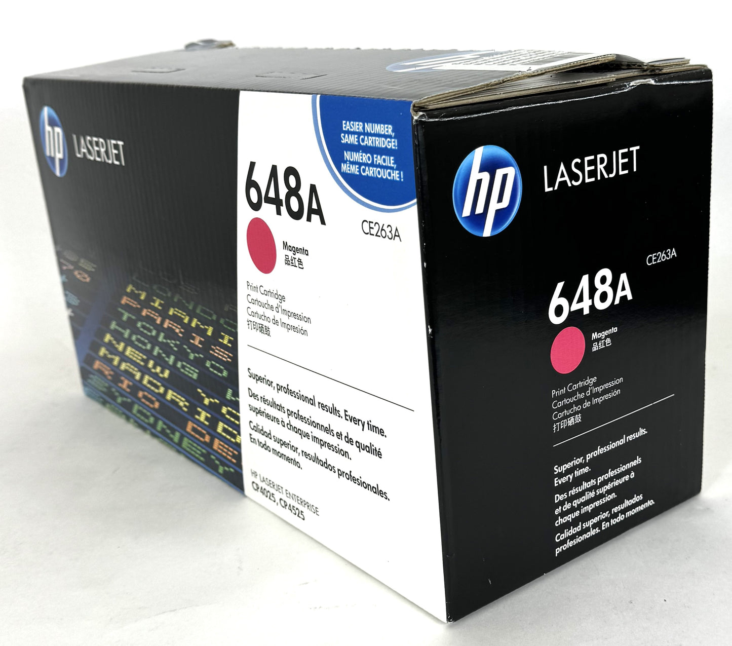 Genuine HP CE263A 648A MAGENTA TONER CARTRIDGE Laserjet CP4025 CP4525