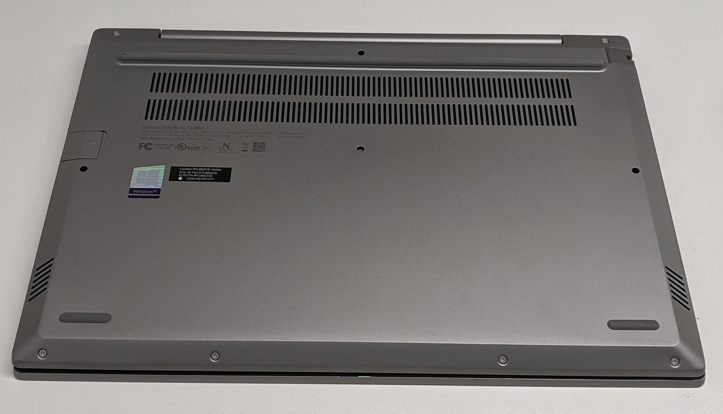 Lenovo ThinkBook 14IML 14" Laptop Intel Core i5-10210U 8GB Ram 256GB SSD W10P