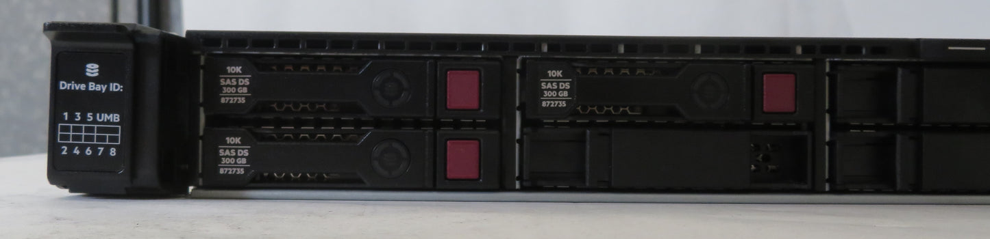 HPE ProLiant DL360 Gen10 Xeon Gold 5115 @2.4GHz(x2) 192GB RAM 300GB(x3)