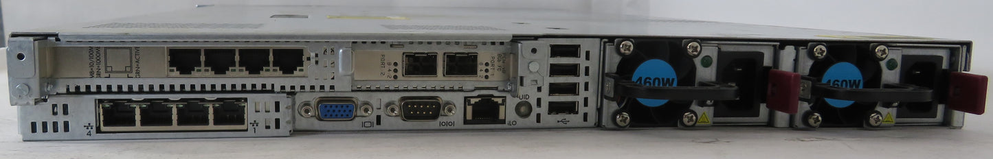 HPE DL360p Gen8 ProLiant 2x E5-2630L @2.0GHz(x2) 64GB RAM NO HDD 8 Slots