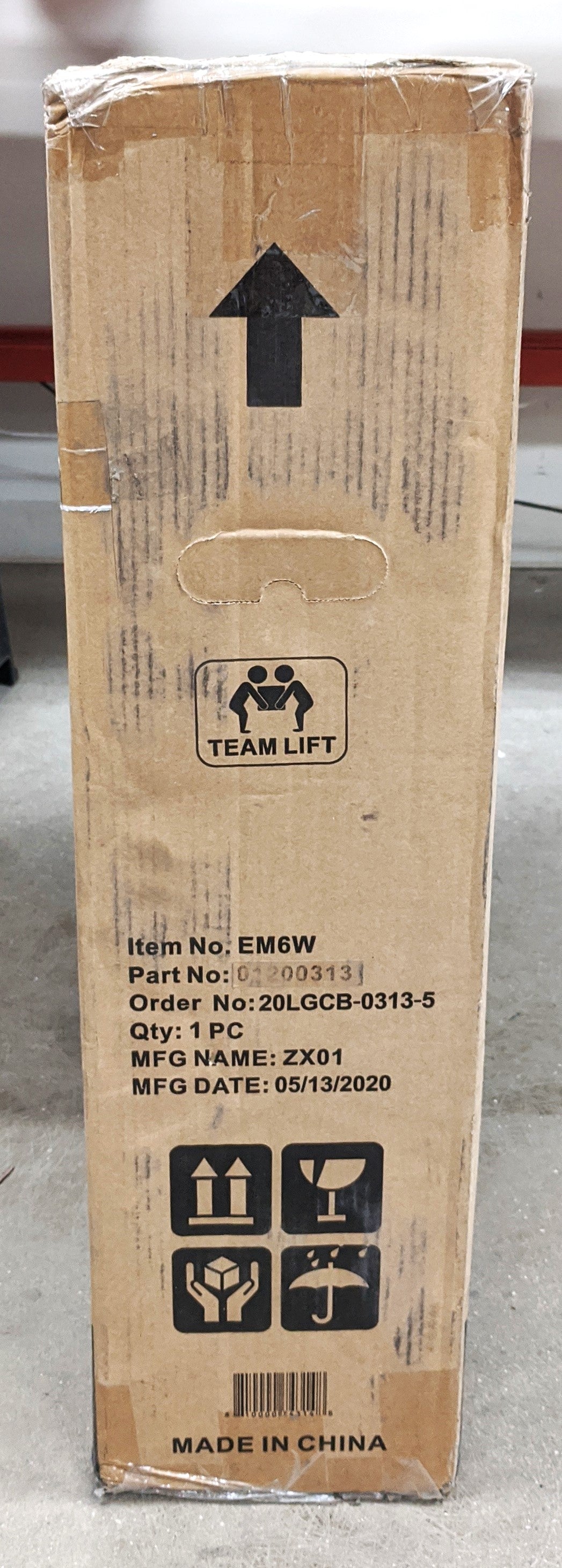 UP TO 37" EM6W ELECTRIC SIT-STAND WORKSTATION