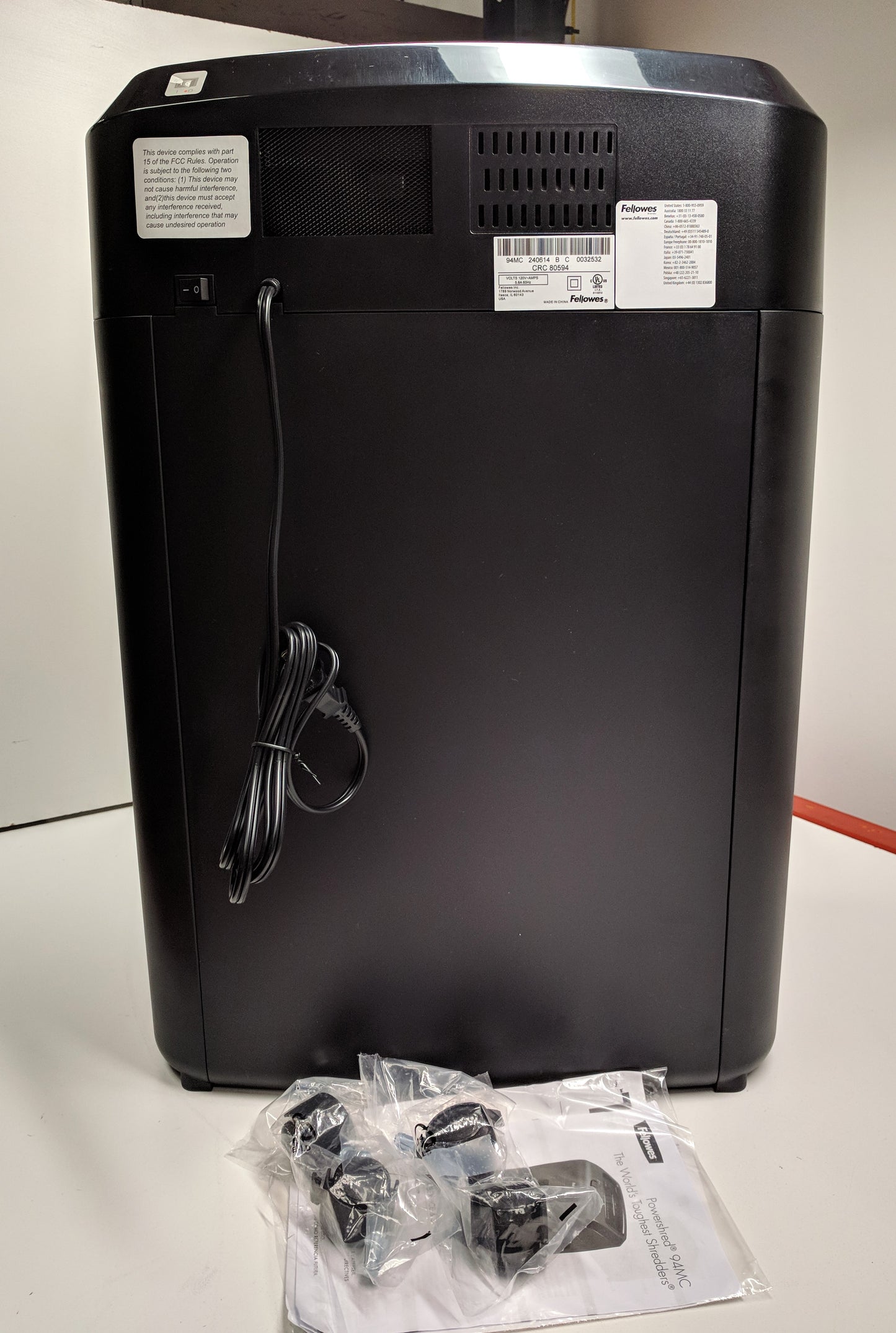 MICRO-CUT SHREDDER 20-SHEET 94MC