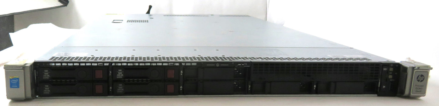 HP ProLiant Server DL360 G9 E5-2640v3(x2)@2.6Ghz 64GB RAM 600GBx2 146GBx2 800Wx2
