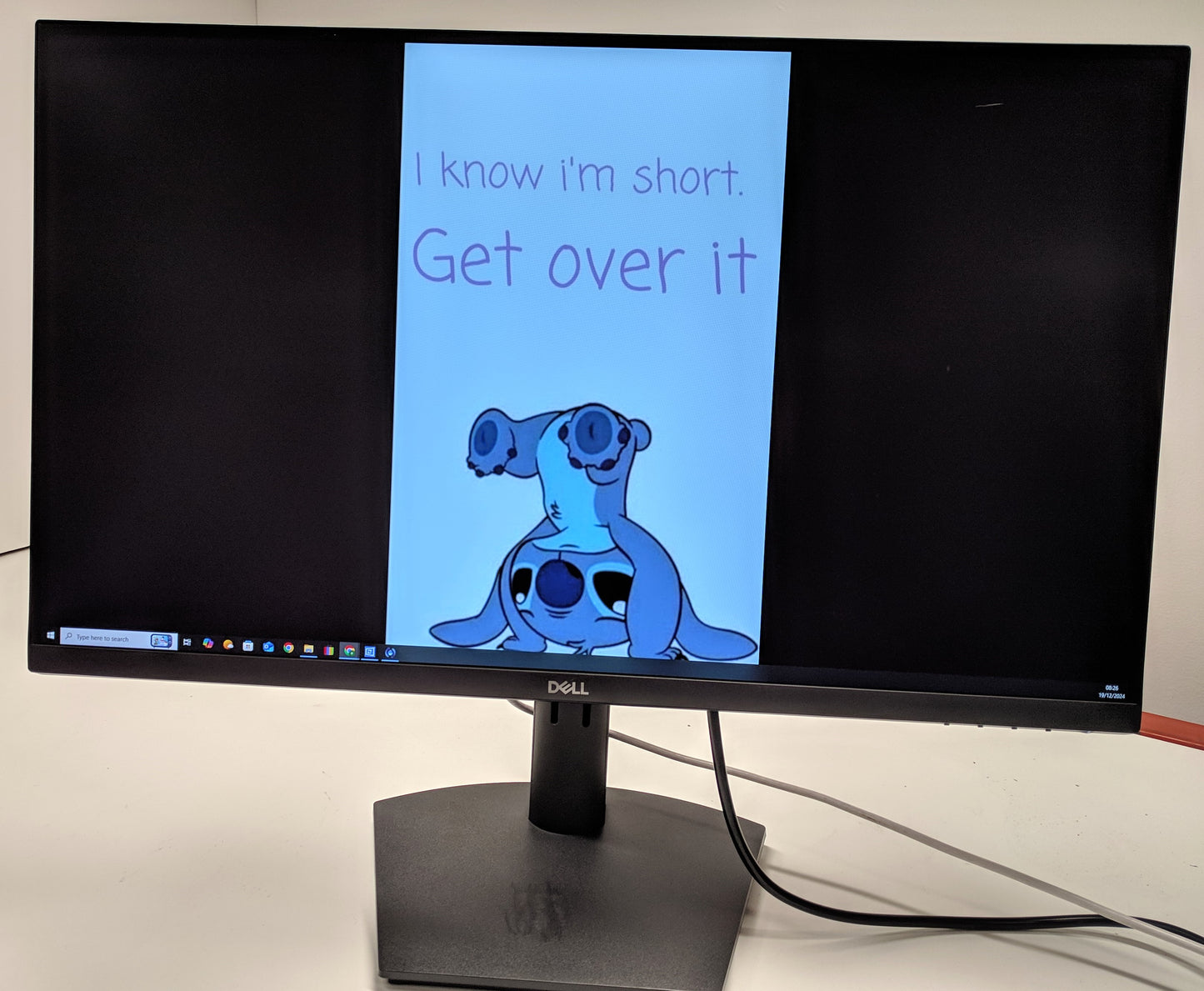 DELL SE2723DS 27IN MONITOR-SCRATCHED