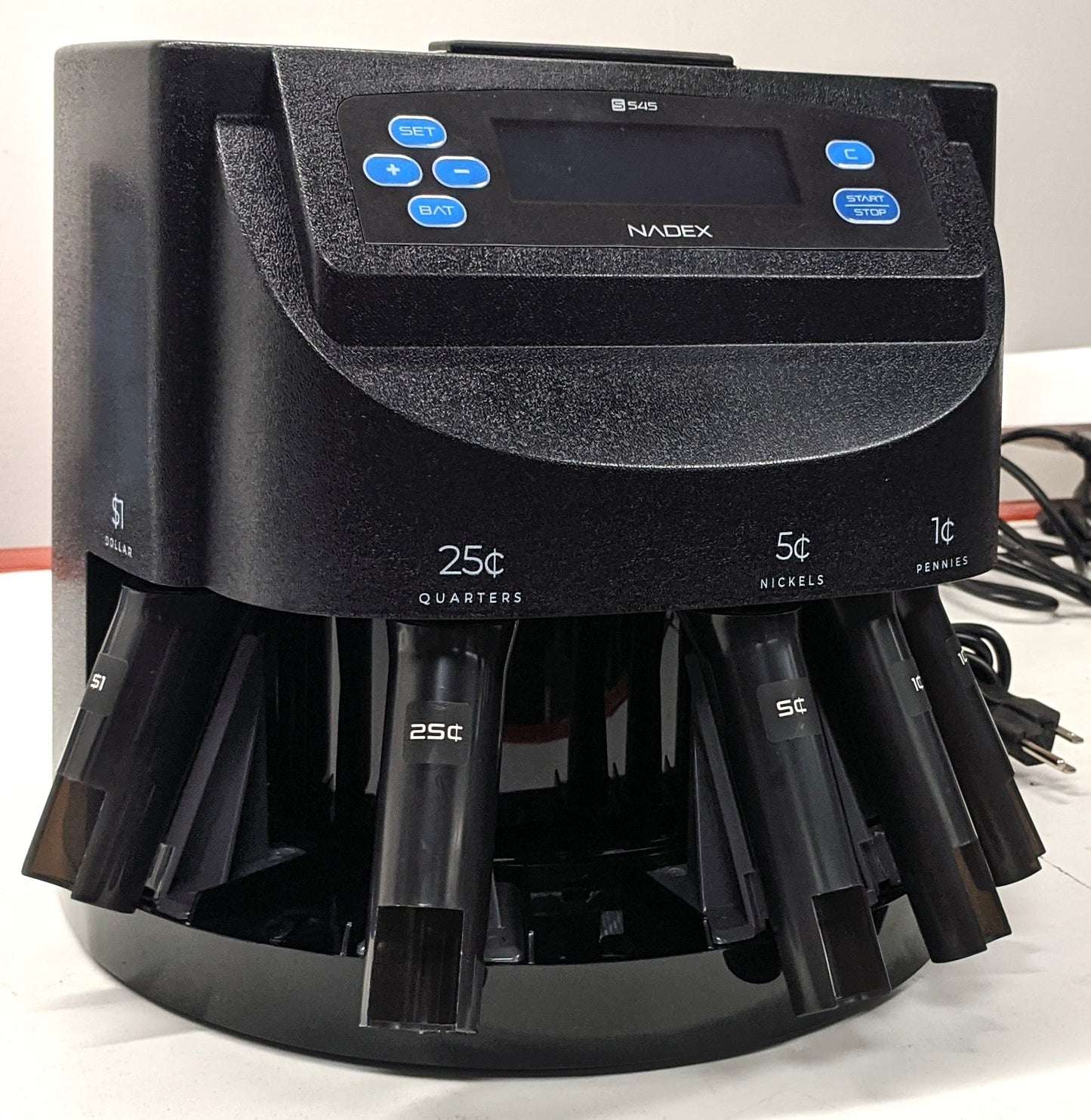 Nadex S545Coin Counter, Sorter And Wrapper
