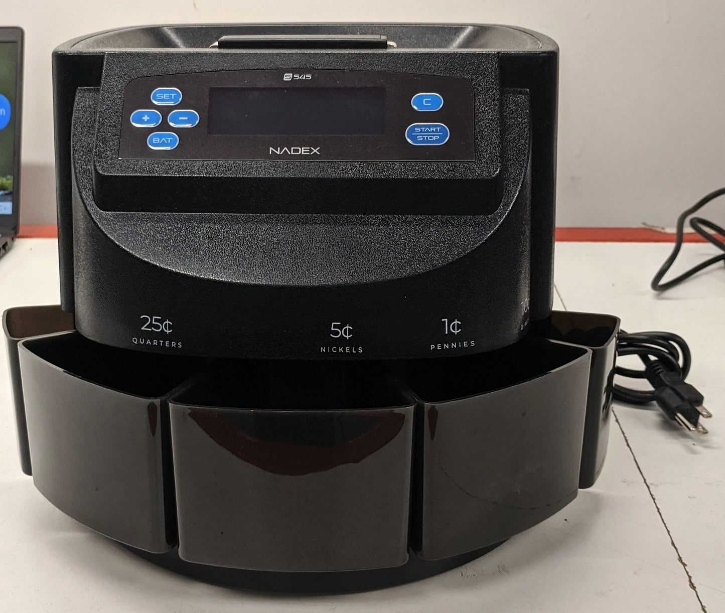 Nadex S545Coin Counter, Sorter And Wrapper