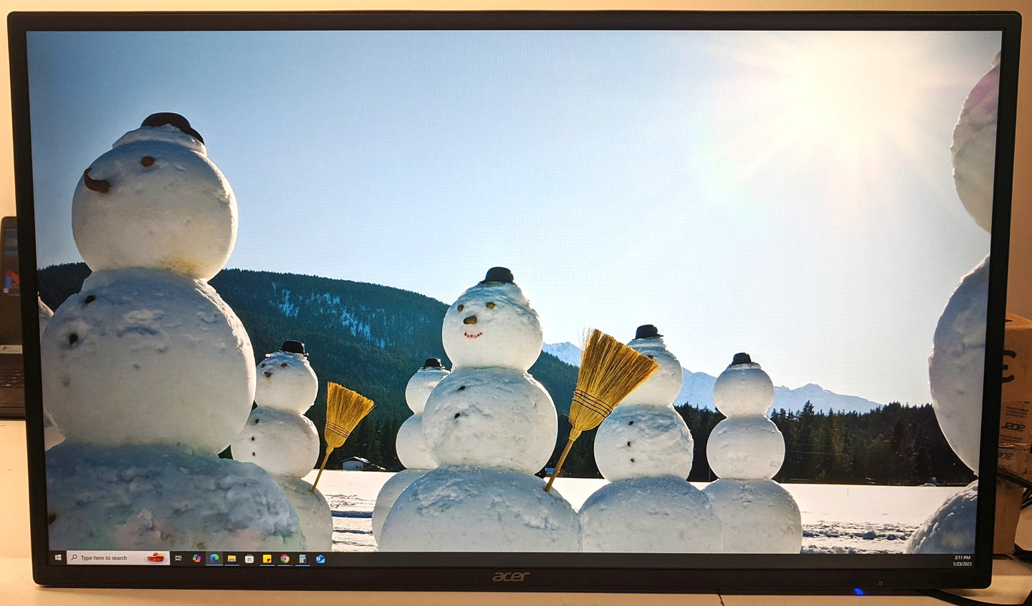ACER EB321HQU 32" MONITOR -SCRATCHED
