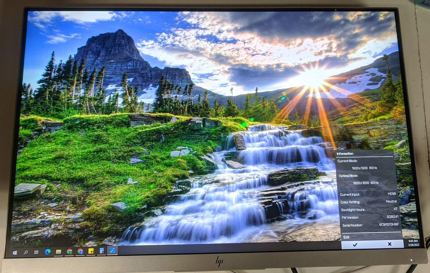 HP ELITEDISPLAY E243i 24in LED MONITOR