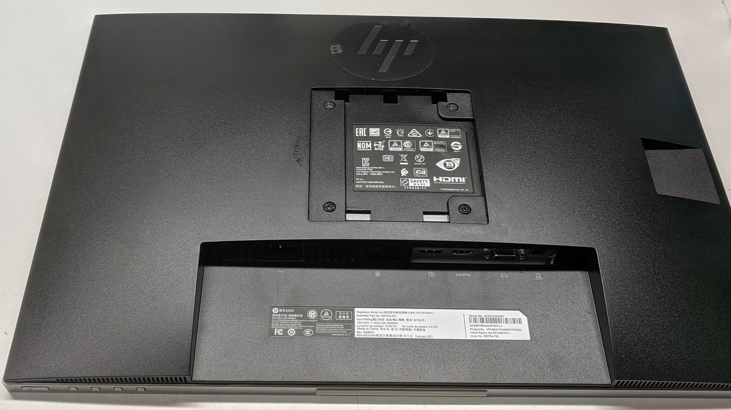 HP ELITEDISPLAY E243i 24in LED MONITOR