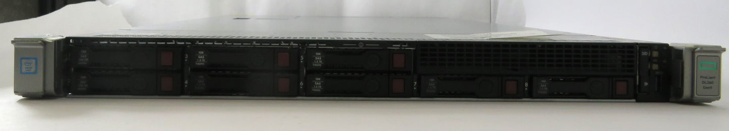 HPE ProLiant DL360 Gen9 2xE5-2650v4 @2.2GHz 256GB 2x800W 2x146GB 6x1.2TB