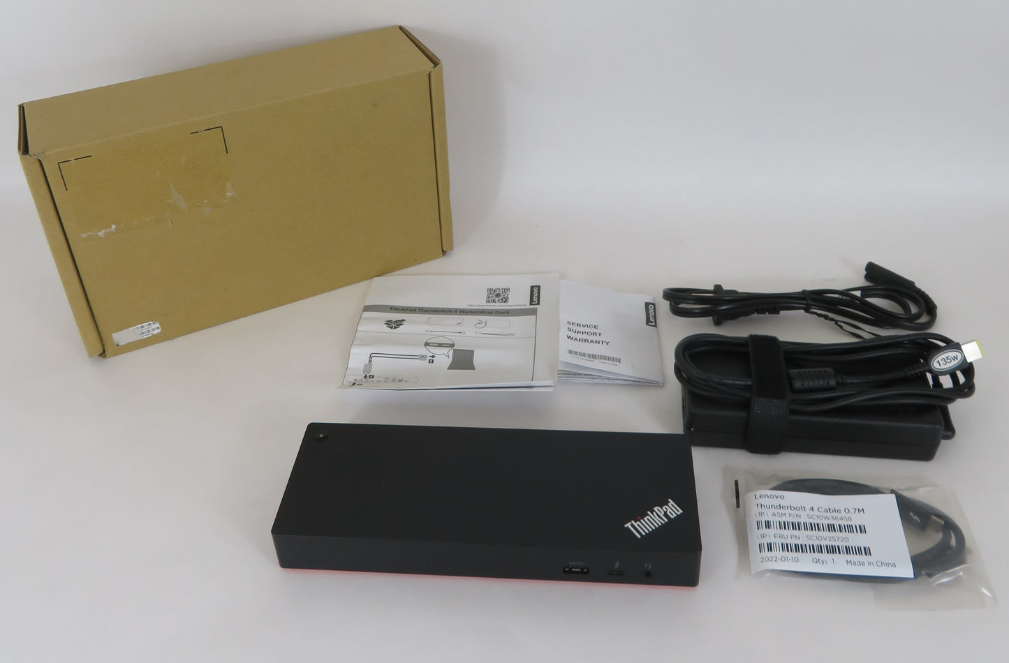 New Open Box Lenovo ThinkPad Thunderbolt 3 Dock Type 40AC DK1841 40AN 03X7538