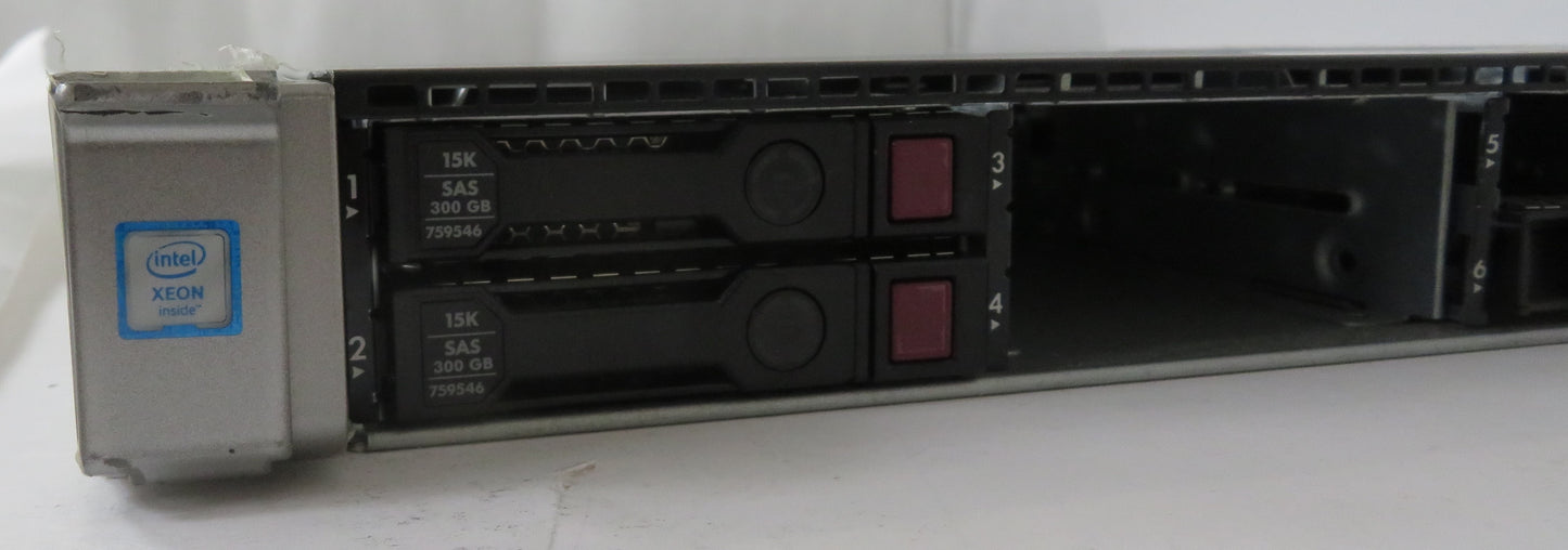 HPE ProLiant DL360 Gen9 2xE5-2640v3 @2.6GHz 112GB 2x800W 2x300GB