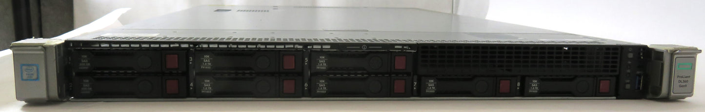 HP ProLiant Server DL360 G9 E5-2620v3(x2) 2.4Ghz 32GB RAM 600GBx2 1.8TBx6 500Wx2