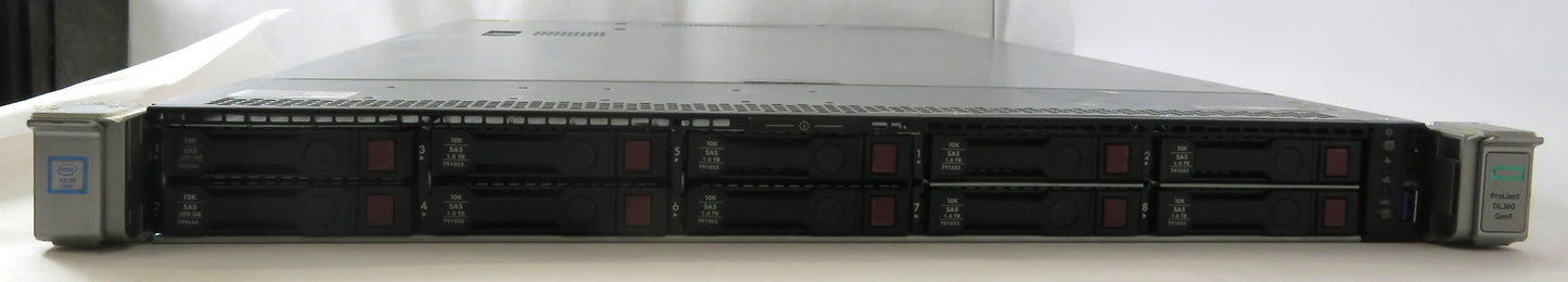 HP ProLiant Server DL360 G9 E5-2650v4(x2) 2.2Ghz 32GB RAM 300GBx2 1.8TBx6 800Wx2