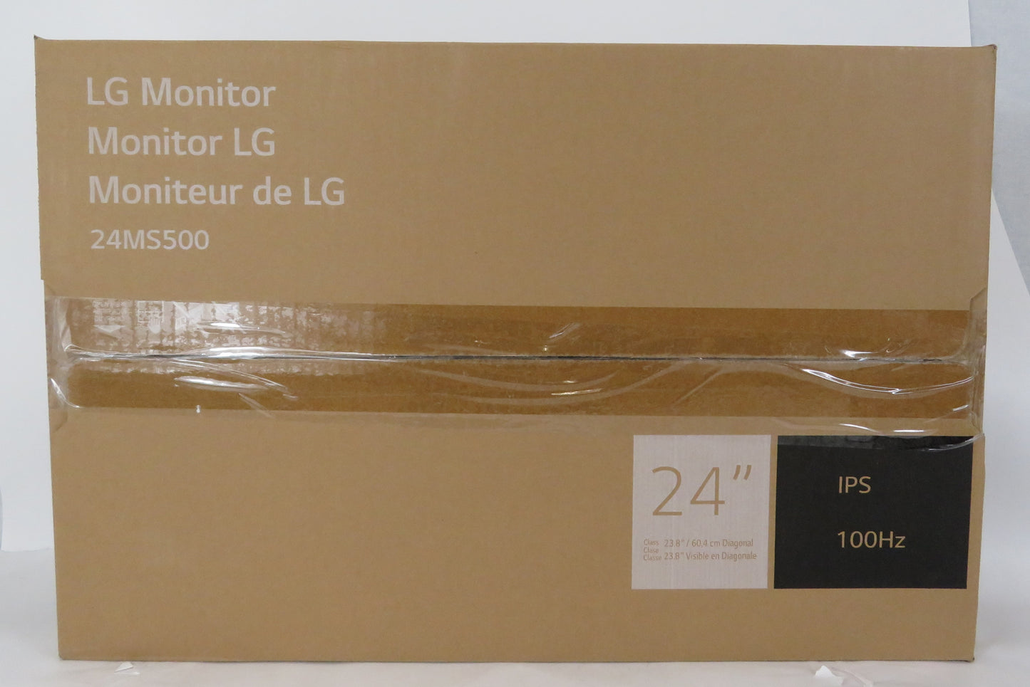 Open Box LG 24MS500-B 24in IPS Computer Monitor FHD (1920x1080) 100Hz HDMI