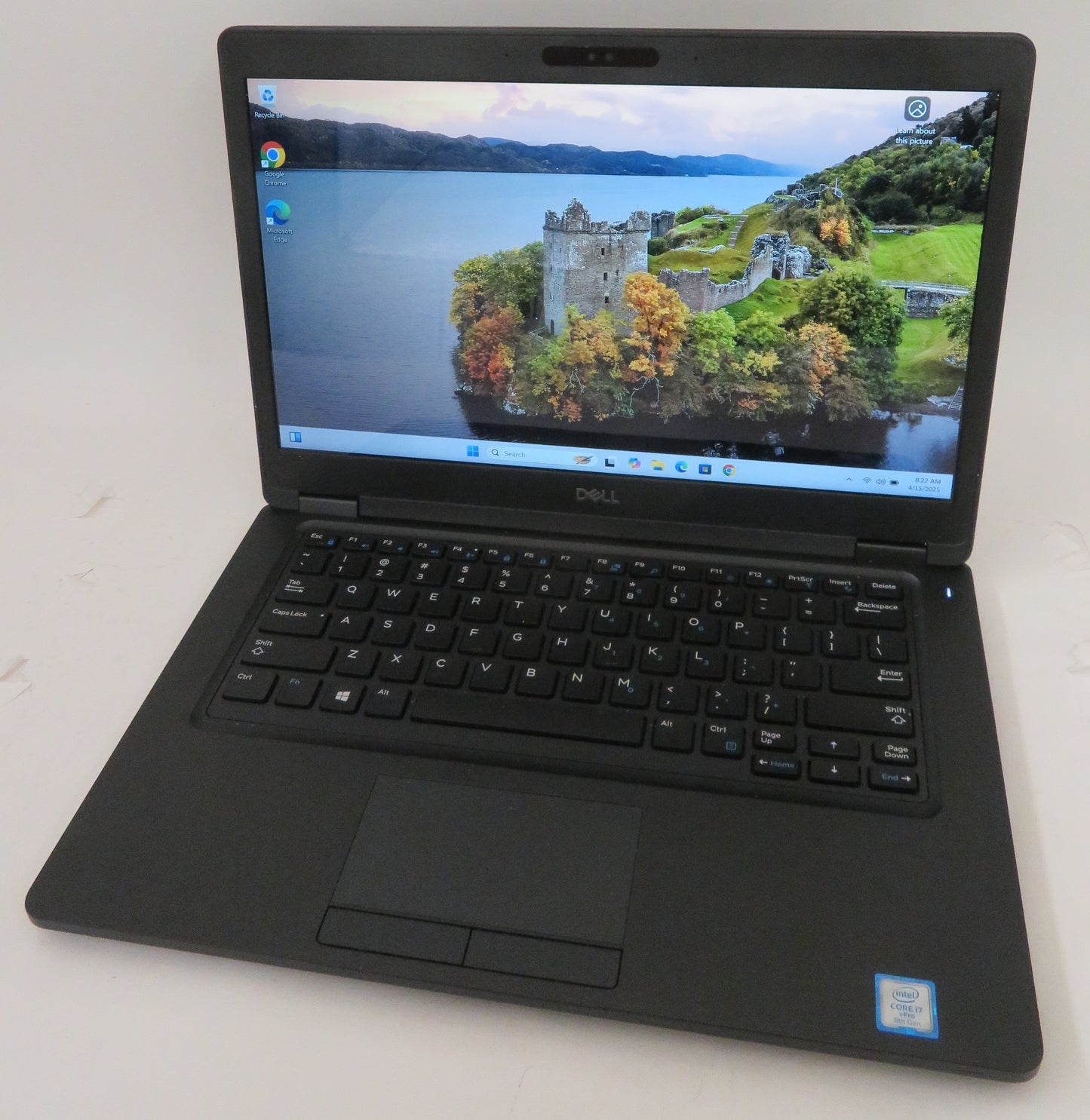 Dell Latitude 5490 14" Touchscreen i7-8650U 1.90GHz 16GB RAM 512GB Win 11