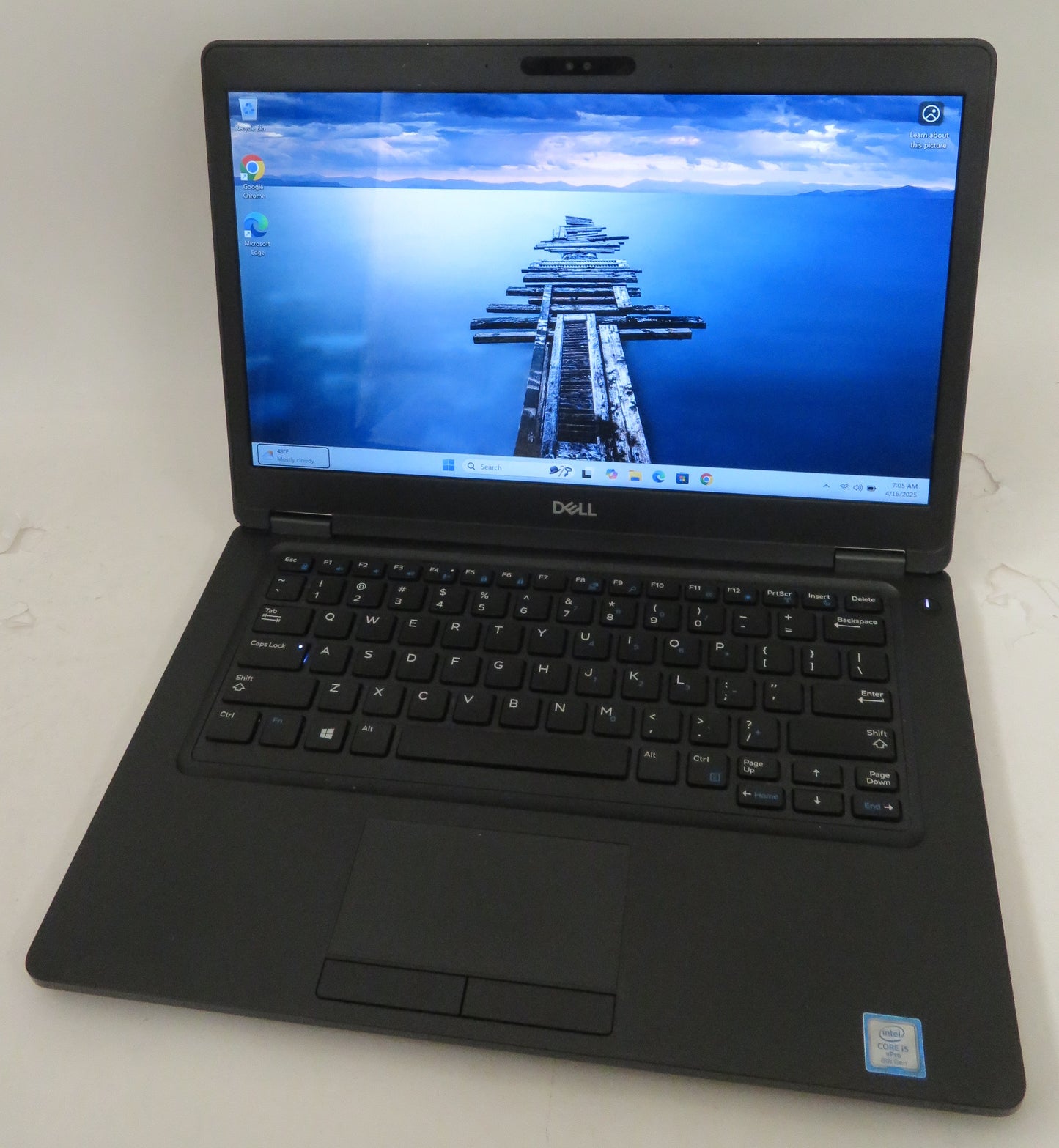 Dell Latitude 5490 14in Touchscreen i5-8650U 1.7GHz 16GB 128GB Win 11 Pro