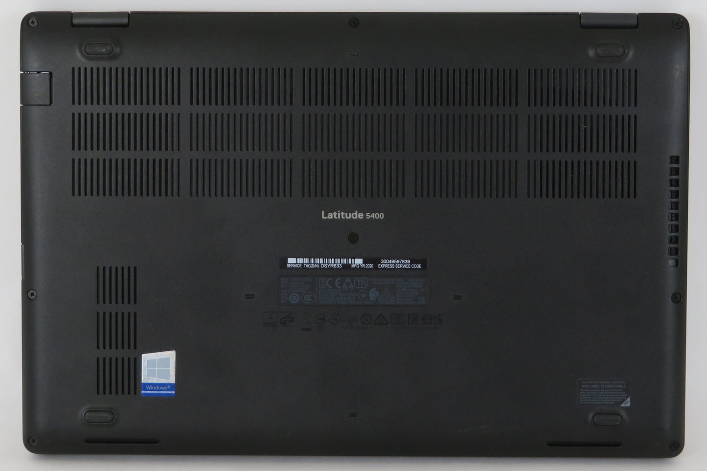 Dell Latitude 5400 14in i5-8365U 1.6GHz 16GB RAM 256GB SSD Windows 11 Pro