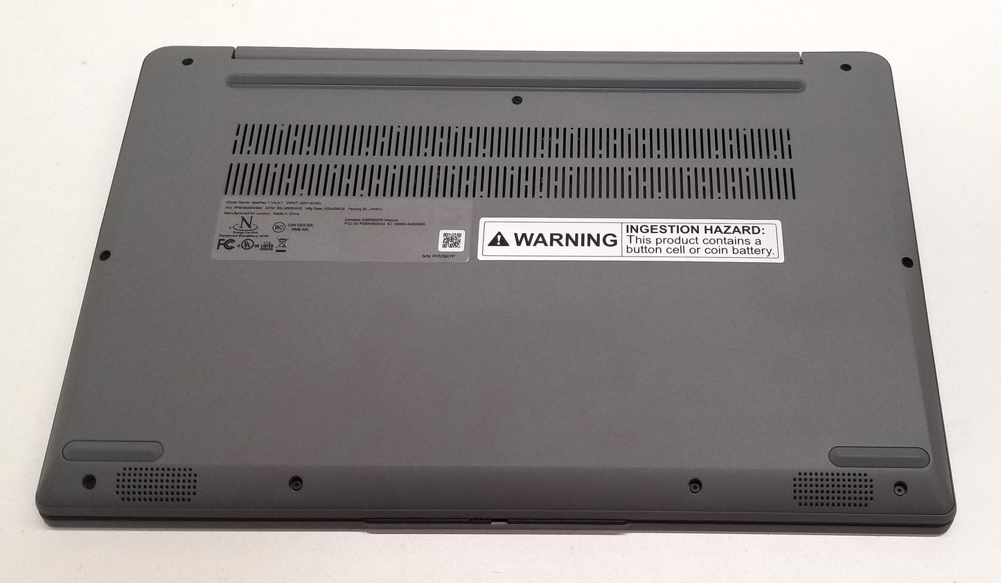 LENOVO IDEAPAD 1 14IJL7 14 INCH PS-N6000, 4GB MEMORY, 128GB