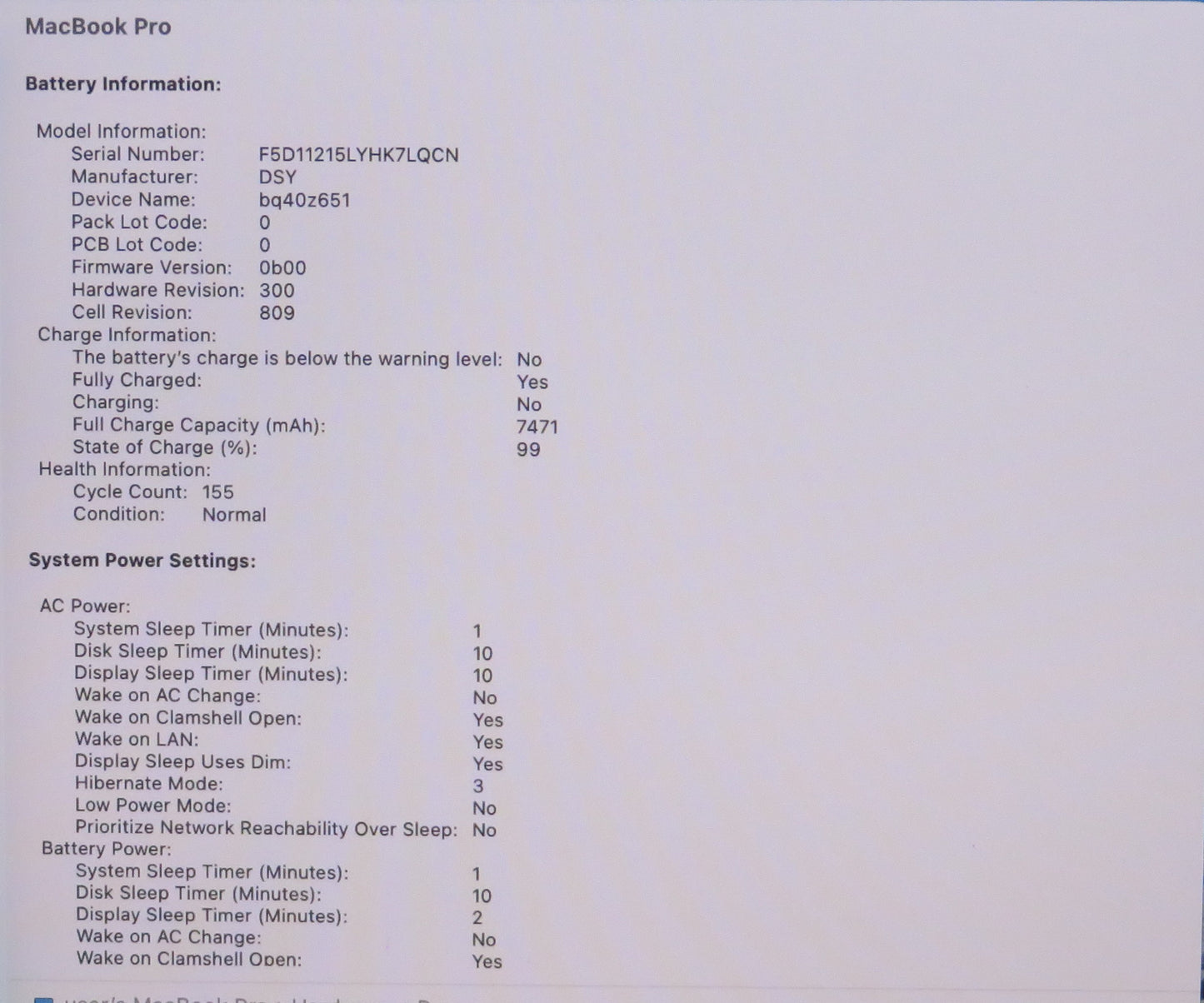 Apple MacBook Pro 2019 16in A2141 i9 9980HK 2.4GHz 16GB RAM 512GB macOS 5300M