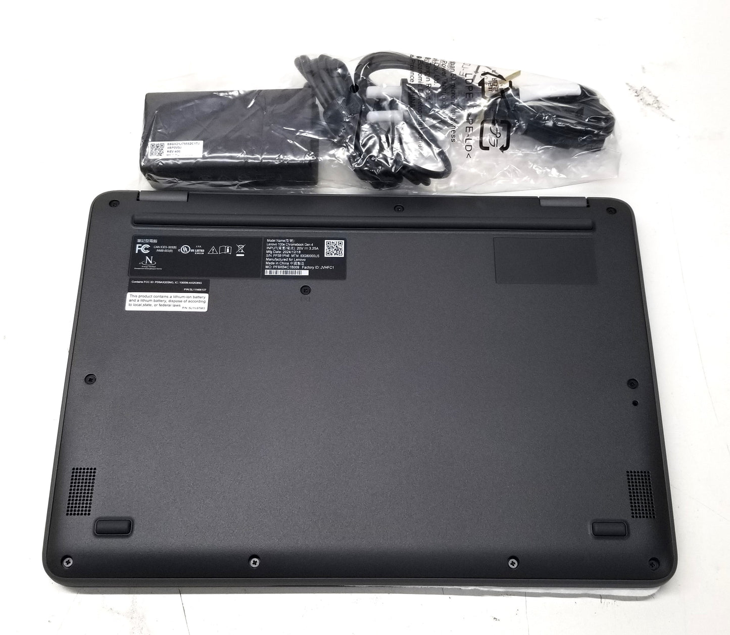 LENOVO 100E CHROMEBOOK GEN4,N100,4GB, 32GB