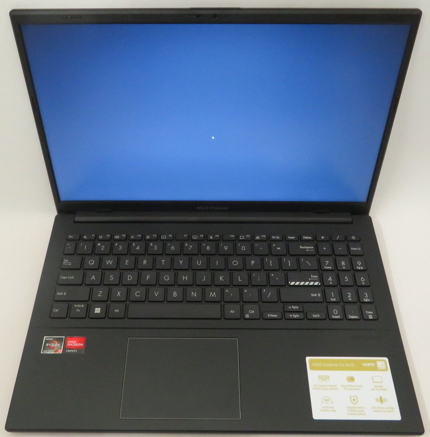 ASUS VivoBook GO 15 E1504FA 15.6in Ryzen 3 7320U 2.4GHz 8GB RAM 512GB W11 Home