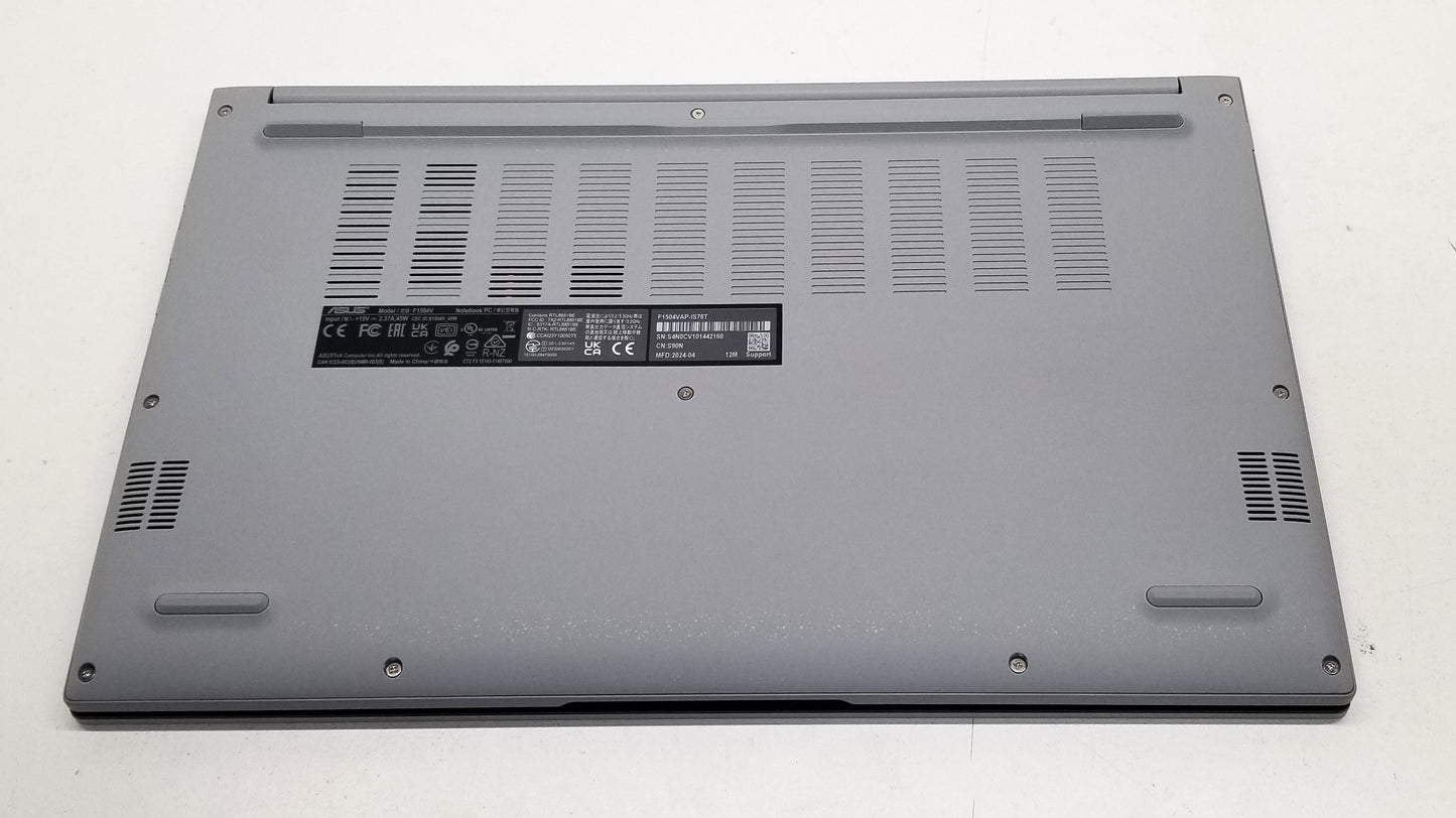 ASUS VIVOBOOK F1504V 15.6 IN TOUCH SCREEN i7-150U, 16GB MEMORY, 512GB SSD