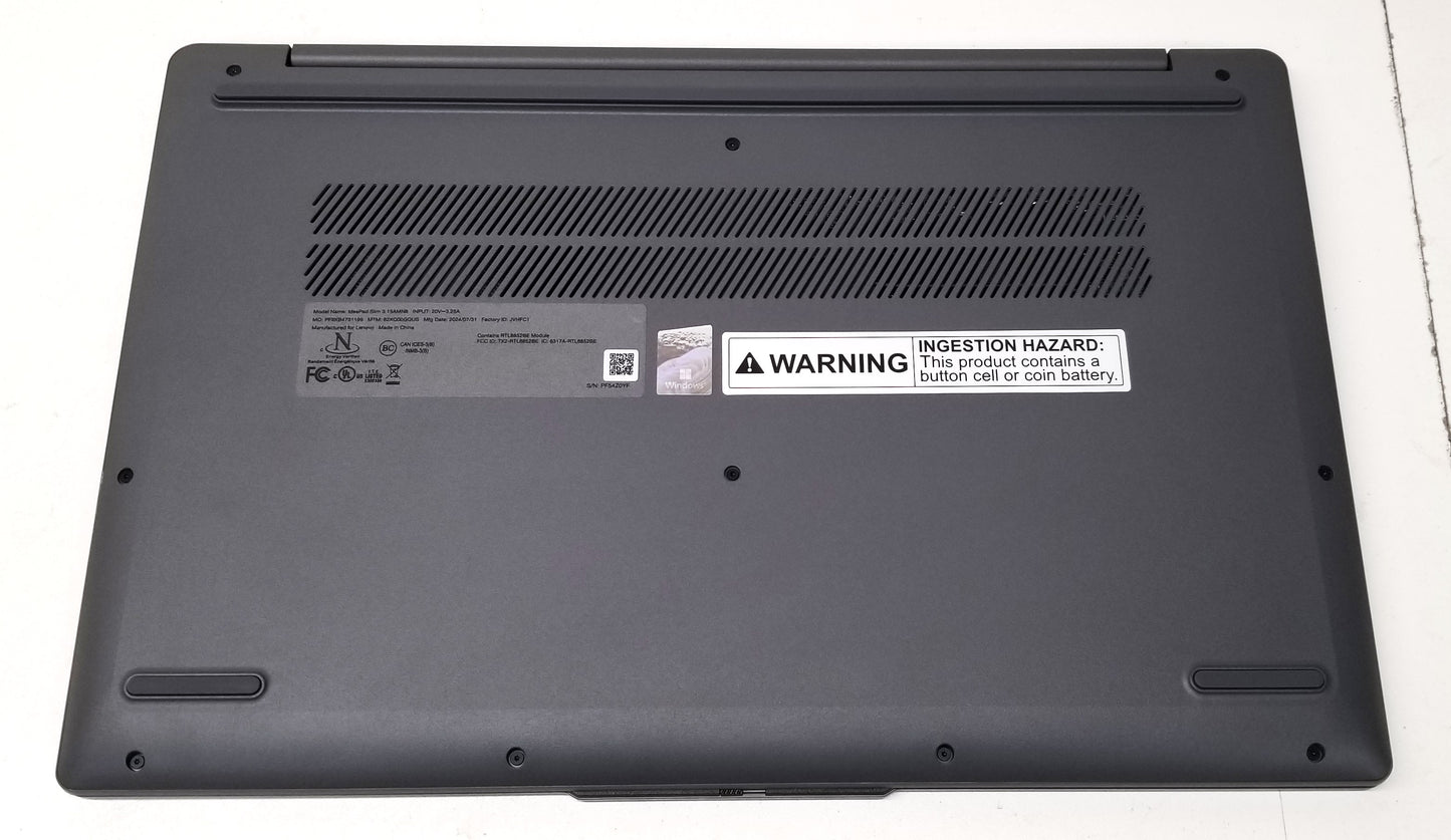 LENOVO IDEAPAD SLIM 3 15AMN8 15.6 IN R3-7320U, 8GB, 512GB SSD