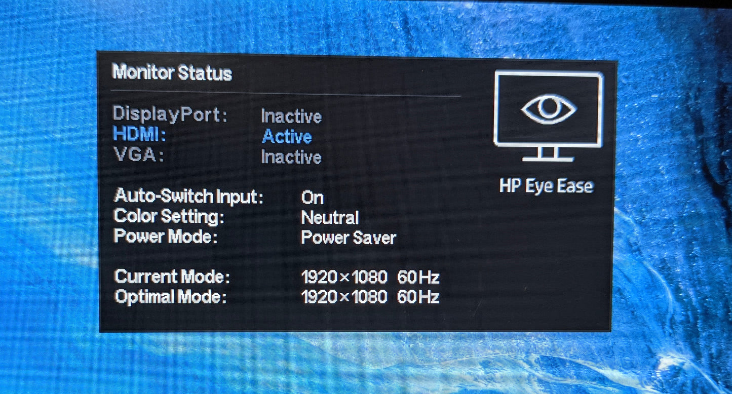 HP E22 G4 CLASS FULL HD LCD MONITOR