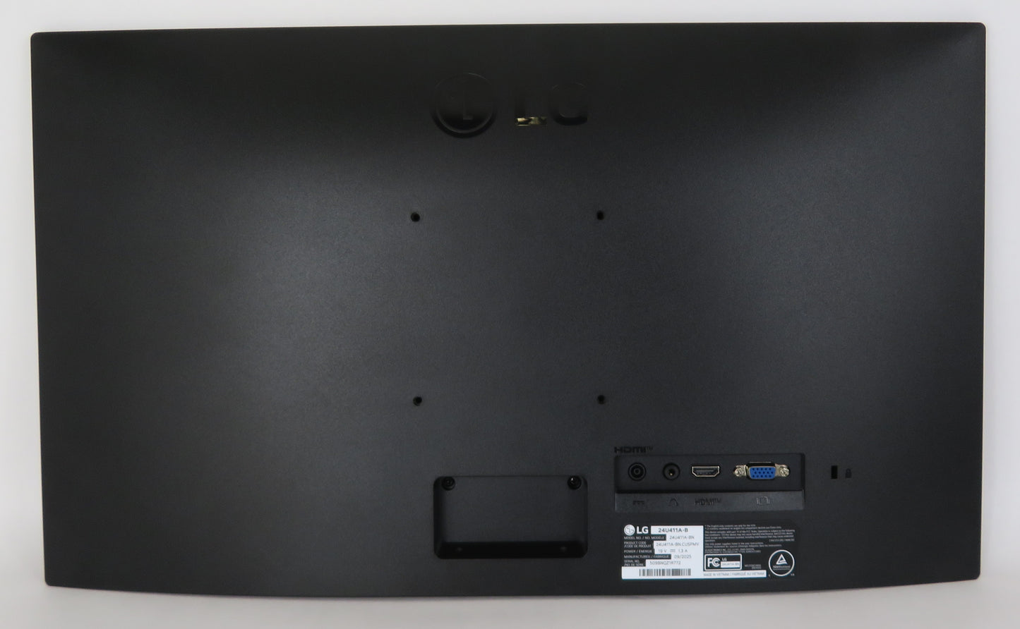 LG 24IN 24U411A-B FHD LCD VGA HDMI Display Monitor