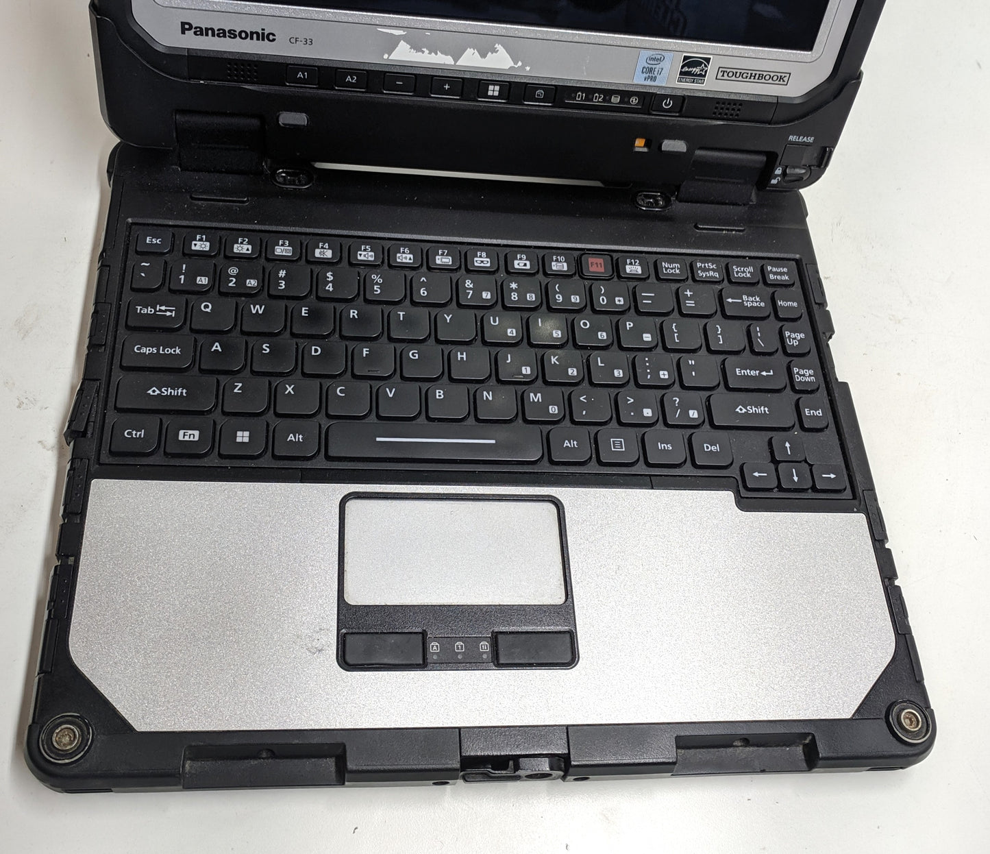Panasonic Toughbook 12in Touch Screen CF-33, I7-10810U, 16GB, 512GB