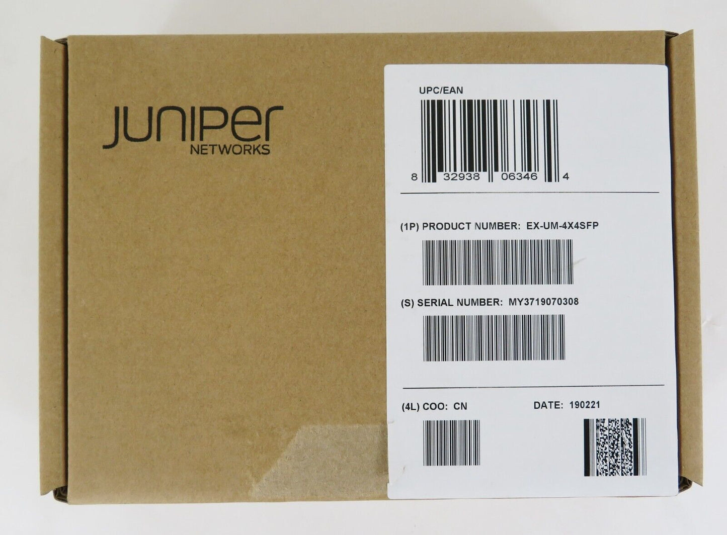 Juniper 611-044925 4-Port 10GBE Uplink Module EX4300 EXUM4X4SFP ex-um-4x4sfp