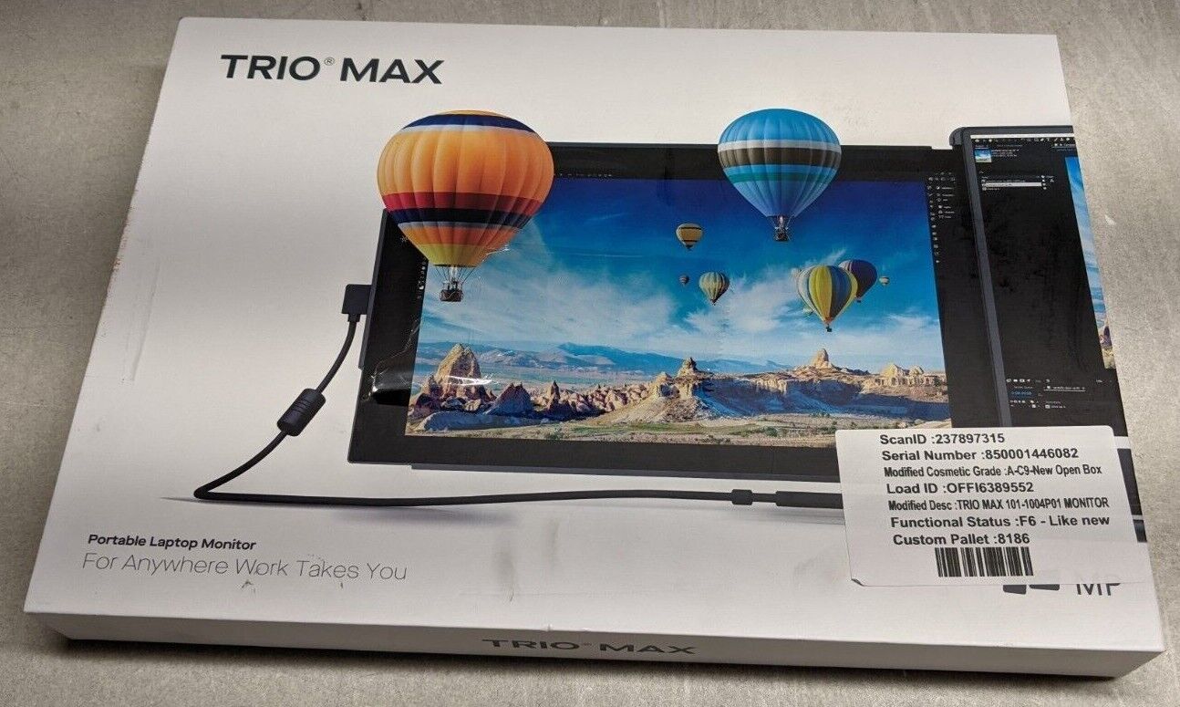 Mobel Pixels Trio Max 14' Inch IPS Full HD Portable Monitor