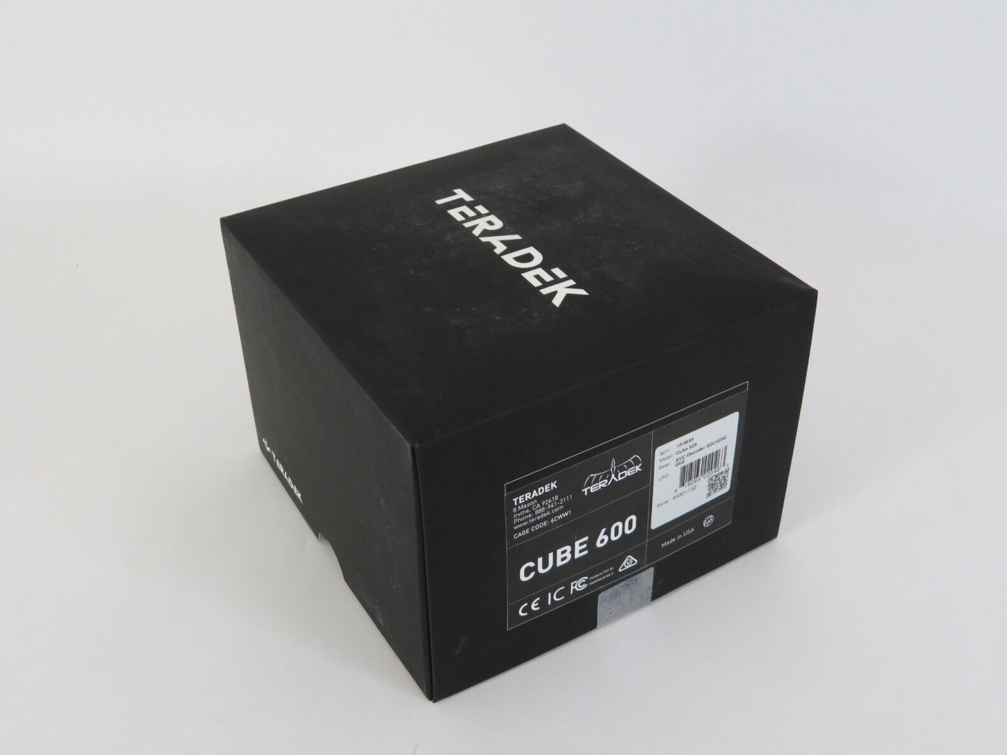 New Open Box Teradek Cube 625 H.264 HD Decoder
