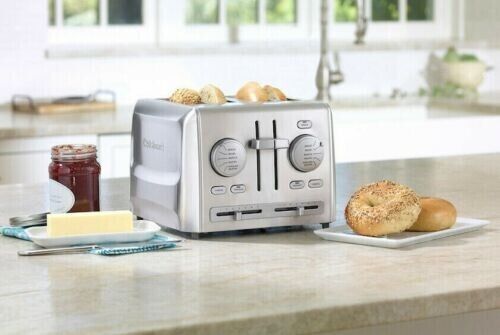 Cuisinart 4-Slice Custom Select Metal Toaster - Stainless Steel