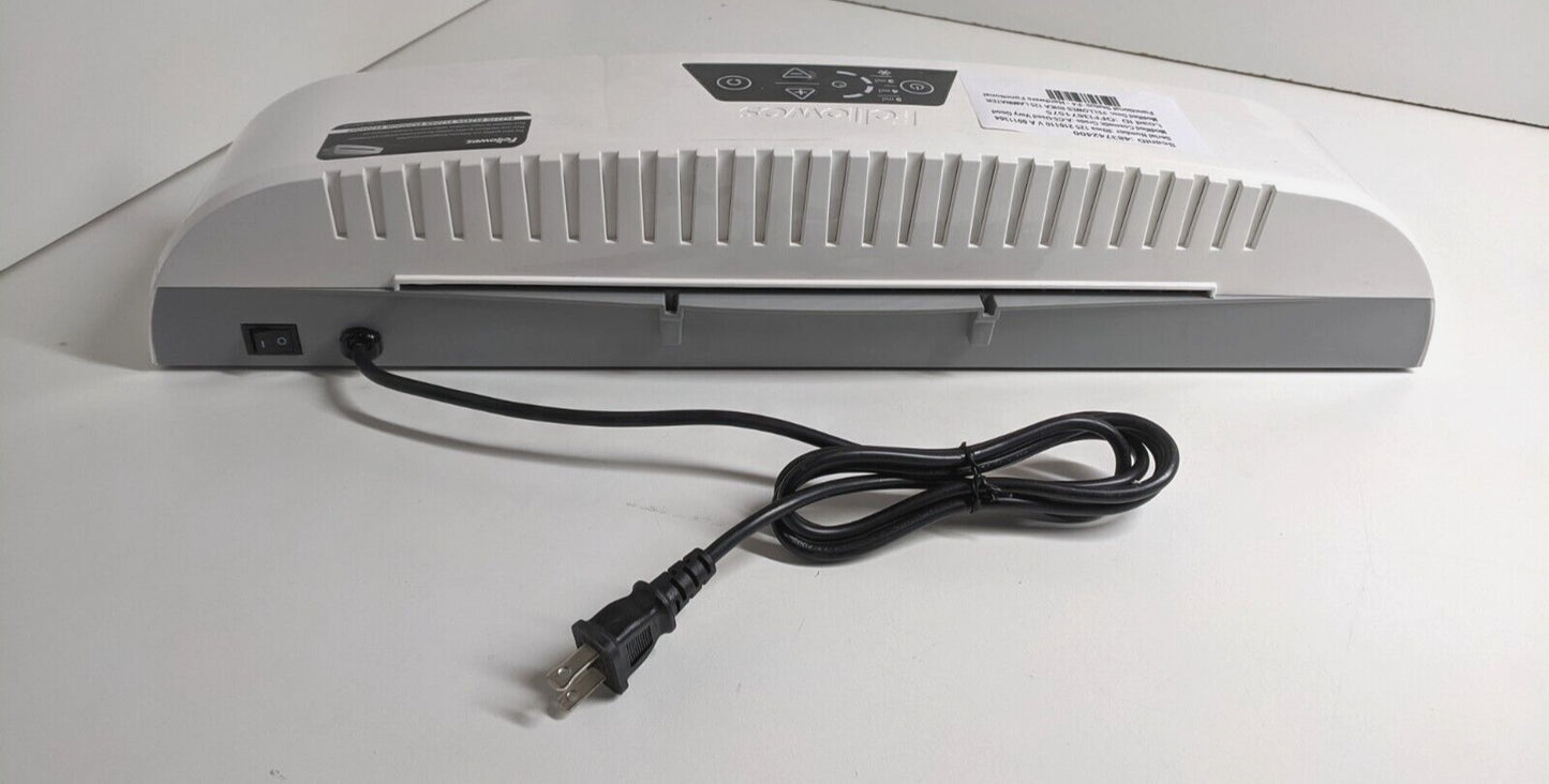 Fellowes Rhea 125 Laminator 12.5" Hot & Cold with 15 Pouch Starter Kit