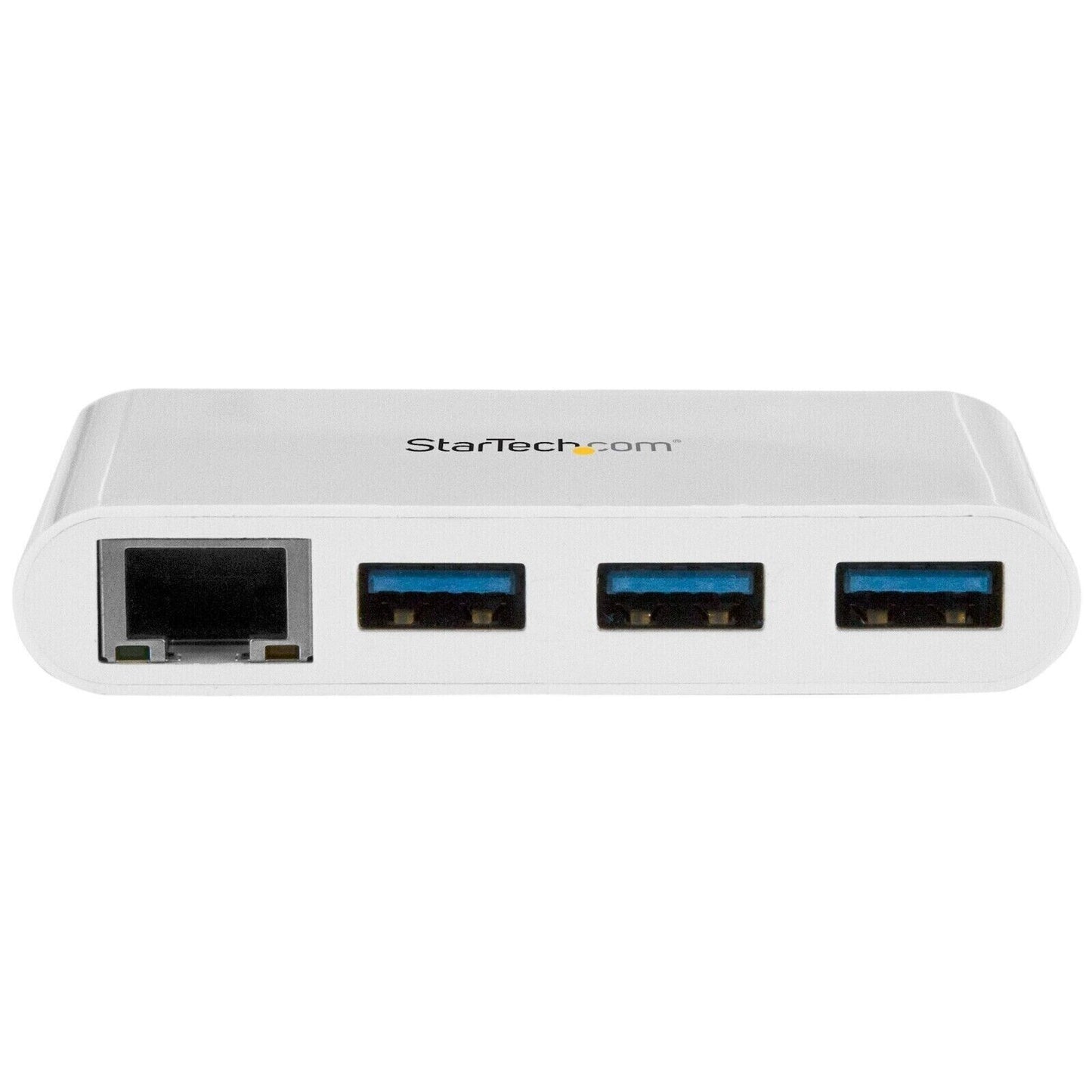 StarTech HB30C3A1GEA 3 Port USB C Hub with Gigabit Ethernet - USB-C to 3x USB-A