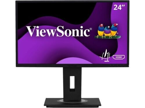 ViewSonic VG2448 24" 1080p Ergonomic Monitor HDMI, DisplayPort, USB (CR)