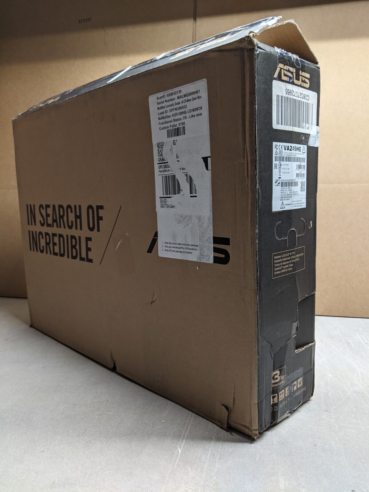 ASUS VA249HE 23.8' Inch Full HD LED LCD Monitor