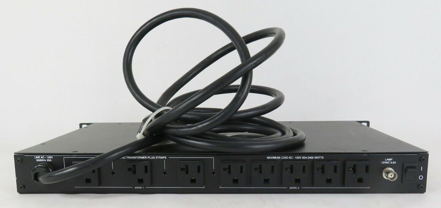 Furman P-8 Pro C 20-amp Power Line Conditioner & Surge Protector, 9 Outlets, 1RU