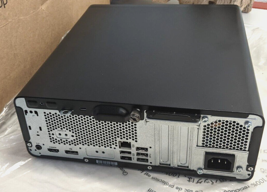 HP ProDesk 400 G7 (256GB SSD, Intel Core I5-10500, 3.10GHz, 8GB) Desktop - Black