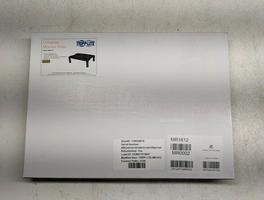 Tripp Lite Universal Monitor Riser MR1612