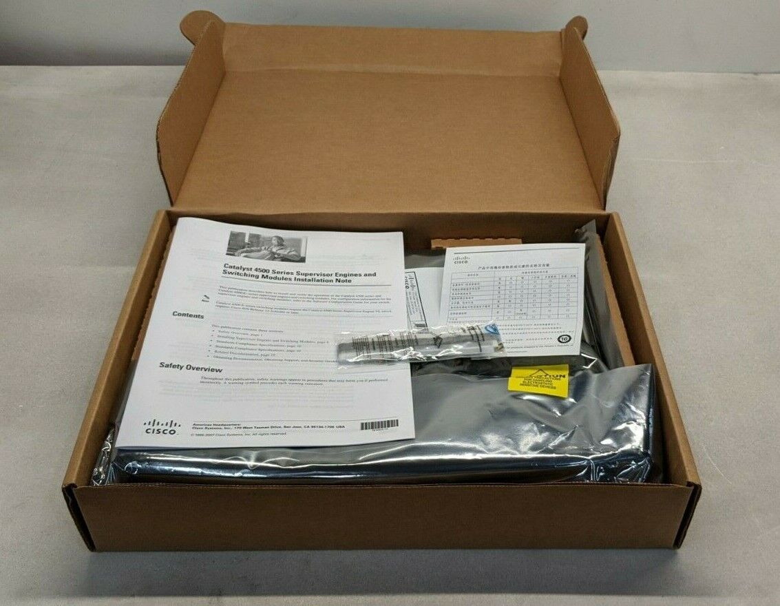 Cisco Catalyst 4500 WS-X4748-UPOE+E Line Card W/ 48 ports