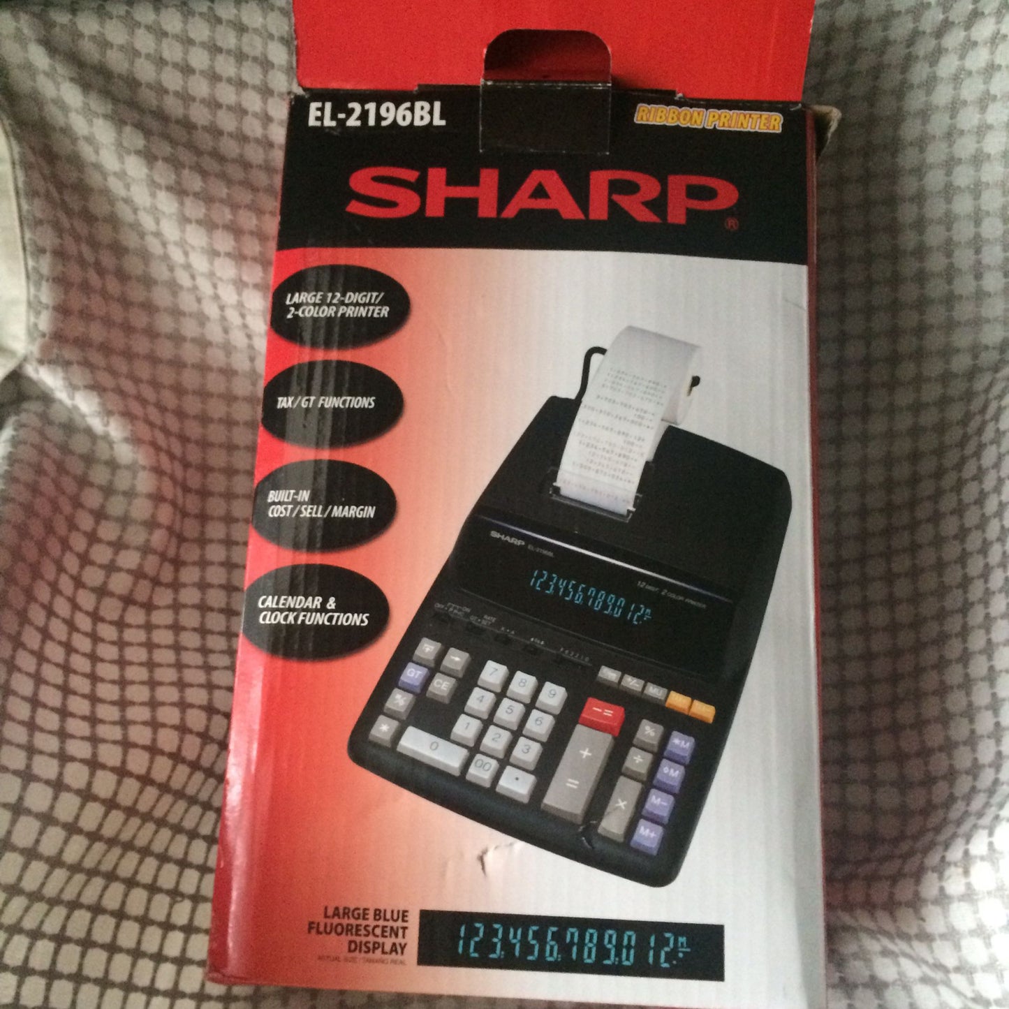 Sharp EL-2196BL Basic Calculator