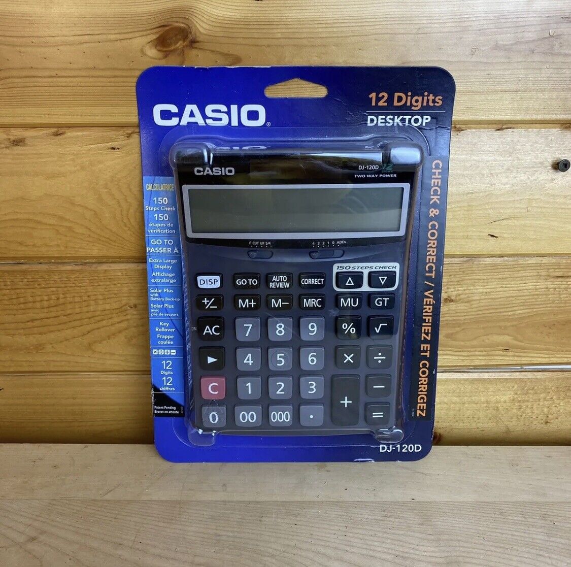 Casio DJ-120D Basic Calculator