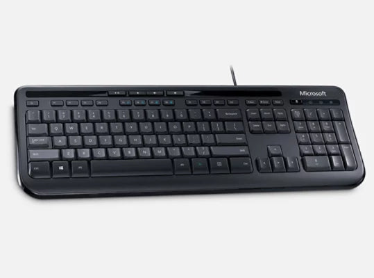 Microsoft Wired 600 QWERTY Keyboard Model 1576 EL939- Black