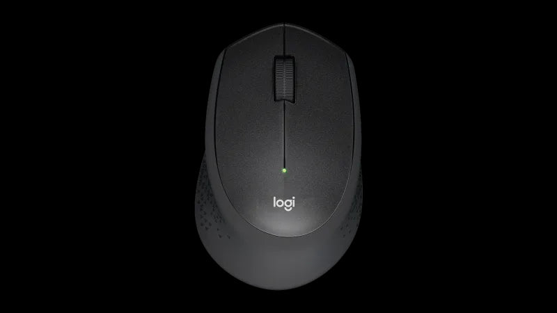 Logitech M330 Silent Plus 1000 DPI Wireless Mouse - Black (910-004905)